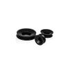 Prism Silicone Cleaning Caps for Glassware Maintenance Set of 3 (Black) view 4