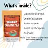 Alebrixes - Botana Mix 8 Oz (227 g) - Crunchy & Delicious Botana Mix Japanese Peanut, Roasted Fava Bean, Green Pea, Peanuts Whit Chili Lime Adobo - Protein Rich Delicious Snack view 3