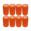 4" Cohesive Flexible Bandage Wrap 8 Pack | Self-Adherent Vet Tape for Animal Use | Breathable, Easy Tear, No Clips Required | Ideal for Horses, Dogs, Livestock, Pets (Florescent Orange) view 1