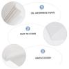 CONGARTENO 500 Sheets Food Wrapping Paper Oil Resistant Greaseproof Baking Paper for Sandwiches French Fries Cakes Fried Foods Non Stick Lightweight view 3