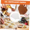 CONGARTENO 500 Sheets Food Wrapping Paper Oil Resistant Greaseproof Baking Paper for Sandwiches French Fries Cakes Fried Foods Non Stick Lightweight view 4