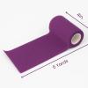 4" Cohesive Flexible Bandage Wrap 8 Pack | Self-Adherent Vet Tape for Animal Use | Breathable, Easy Tear, No Clips Required | Ideal for Horses, Dogs, Livestock, Pets (Purple) view 2