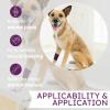 4" Cohesive Flexible Bandage Wrap 8 Pack | Self-Adherent Vet Tape for Animal Use | Breathable, Easy Tear, No Clips Required | Ideal for Horses, Dogs, Livestock, Pets (Purple) view 3