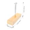 Kisangel 1Set Tuning Fork with Wooden Voice Box and Mallet for Meditation Healing Relief Durable Resonance Box for Balance Exercises and Focus Improvement view 3