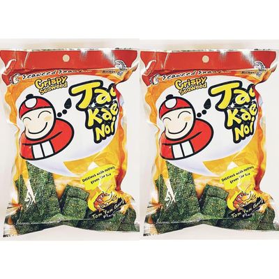Crispy Seaweed Snack, Tom Yum Flavor,1.12 Oz, 2 Pack