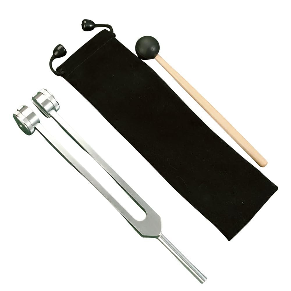 Bloepum 128 Hz Tuning Fork Medical Weighted Biosonic Tuning Fork 128 Hz Medical Tuning Fork for Treatment