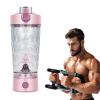 7500 rpm Problend Shaker Smooth Protein Mix Anywhere, 22 oz USB Electric Shaker Bottle, Splash-Proof Flip Cap, For Protein Shakes and Meal Replacements (Pink,Separate cup) view 1