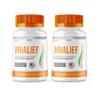 (2 Pack) Arialief Capsules - Official Aria LIEF Pills Supplement Support, Arialief Advanced Formula - Arialief All Natural Vitamin Energy Overall Health Support, 2 Month Supply (120 Capsules) view 1