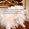 16 Inch Ostrich Feather Duster with Wood Handle,Effortless Elegance with Premium Reusable Design,Cleaning of Delicate Items, Antiques, and Electronics,for Home, Office and Kitchen (Gray) view 2