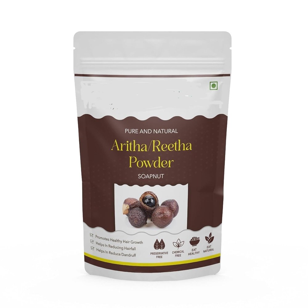100% Pure Reetha Powder For Skin & Hair Care - 200g