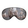 Eye Mask for Sleeping with Adjustable Elastic Strap Sleep Mask Soft Breathable A Small White Barn Owl Eye Shade Cover for Travel Nap view 1