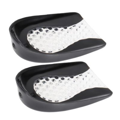 HOLIDYOYO 1Pair U Shaped Honeycomb Heel Pads for Women Shock Absorbing Heel Cushion Inserts for All Shoe Types Slip Foot Relief Insoles for Sports and Daily Wear