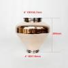 12L 6" * 4" Copper Onion Head For Homebrewing,Height 280mm view 2