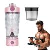 7500 rpm Problend Shaker Smooth Protein Mix Anywhere, 22 oz USB Electric Shaker Bottle, Splash-Proof Flip Cap, For Protein Shakes and Meal Replacements (Pink,With powder box) view 1