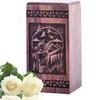 Golf Cremation Wood Urn for Ashes Adult Women and Men, Funeral Urns for Human Ashes Adult Female & Male, Wooden Urn, (11.25 Inch, 240 Cubic Inches) view 1