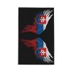 Slovakia Slovak Slovakian Flag Wings Premium Waffle Kitchen Towel Microfiber Kitchen Towels, Super Absorbent 16 X 26 Inches Reusable Dish Towels for Kitchen and Household view 1