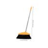 MUCKLILY Soft Bristle Angle Broom with Long Handle Efficient Garbage Sweeping Tool for Home Kitchen Garage Outdoor Cleaning Heavy Duty Floor Broom for Quick Easy Cleaning view 2