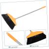 MUCKLILY Soft Bristle Angle Broom with Long Handle Efficient Garbage Sweeping Tool for Home Kitchen Garage Outdoor Cleaning Heavy Duty Floor Broom for Quick Easy Cleaning view 3