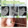 Bamboo Ear Cleaner Ear Pick & Ear Spoon Kit - 4pcs Cute Doll Design for Beginners, Gentle Ear Wax Remover Tools, Multi-Use Lightweight Set for Home/Travel view 2