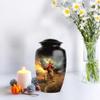 Casketique Teddy Bear Urns for Cremation Ashes Mother & Father - Large Black Burial Urns for Adult Male - Memorial Urn for Ashes for Women - Funeral Urn for Men - 10 Inch view 4