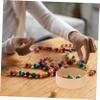 WRITWAA 5Pcs Round present Boxes for Cookies Candies and Items Decorative Packaging for Weddings Birthdays Shops Lightweight and Strong Cardboard Container view 4
