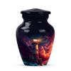 Casketique Lighthouse Funeral Urn for Ashes for Women - Large Pink Burial Urns for Human Ashes Adult Man 1 Large 4 Keepsake - Purple Cremation Urn - Black Memorial Urns for Adult Male - 10 & 3 Inch view 2