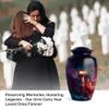 Casketique Lighthouse Funeral Urn for Ashes for Women - Large Pink Burial Urns for Human Ashes Adult Man 1 Large 4 Keepsake - Purple Cremation Urn - Black Memorial Urns for Adult Male - 10 & 3 Inch view 4