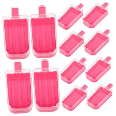 12pcs Wedding Ice Boxes: Ice Cream Shaped Favor Containers for Summer Parties Bridal Showers Birthdays and Celebrations - Candy Themed Supplies