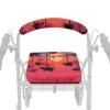 PJHEQOXE Dusk Palm Print Rollator Walker Seat & Back Cover, Removable & Washable Anti-Slip, Wear-Resistant and Impact-Reducing view 2