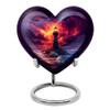 Casketique Lighthouse Mini Memorial Funeral Urns for Human Ashes Adult Man - Miniature Cremation Urn - Small Burial Container for Human Ashes - Tiny Heart Urn - 3 Inch view 1