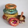 Amosfun Singing Bowl Cushion 4 Inch Sound Bowl Mat for Meditation Yoga Tibetan Bowls Protective Cushion with Silk O Ring for Sound Therapy and Healing view 4