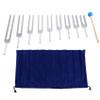 Yaregelun Tuning Forks Chakra Set, 174Hz/285Hz/396Hz/417Hz/528Hz/639Hz/741Hz/852Hz/963Hz,for Healing Chakra,Sound Therap Silver view 1