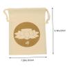 CORHAD 2Pcs Tibetan Singing Bowl Drawstring Pouch Cotton-Linen Meditation Sound Bowl Storage Bag Zen Style Holder for Chakra Healing and Mindfulness view 2