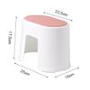VANZACK 2pcs Plastic Step Stool Household Foot Stool for Bathroom Office Living Room Use view 2