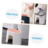 VANZACK 2pcs Plastic Step Stool Household Foot Stool for Bathroom Office Living Room Use view 3