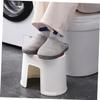 VANZACK 2pcs Plastic Step Stool Household Foot Stool for Bathroom Office Living Room Use view 4