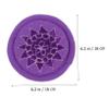 BESPORTBLE Handcrafted Tibetan Singing Bowl Mat Embroidered Tea Pot Cushion for Yoga and Meditation 7 Chakra Design Supple Round Pad view 2