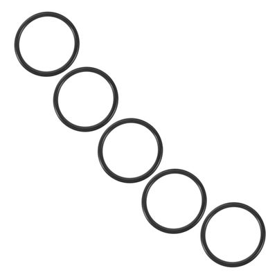 Sosoport 5pcs Rubber Gasket for Tibetan Singing Bowl Meditation Cushion Mat for Sound Healing Black Crystal Bowl Pad to Prevent Movement and Enhance Sound Quality