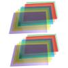 DINHEAROM 14sheets Cellophane of Craft Materials for Boys and Girls Translucent for Creative Projects Each
