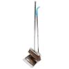 Broom and Dustpan Set Stainless Steel Home Cleaning Kit view 1