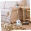 Broom and Dustpan Set Stainless Steel Home Cleaning Kit view 3