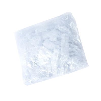 Zerodeko 300PCS Disposable Elastic Food Storage Covers Fridge Food Wrap Films for Fresh-Keeping Stretchable Plastic Wrap Elastic Edging for Kitchen Preservation