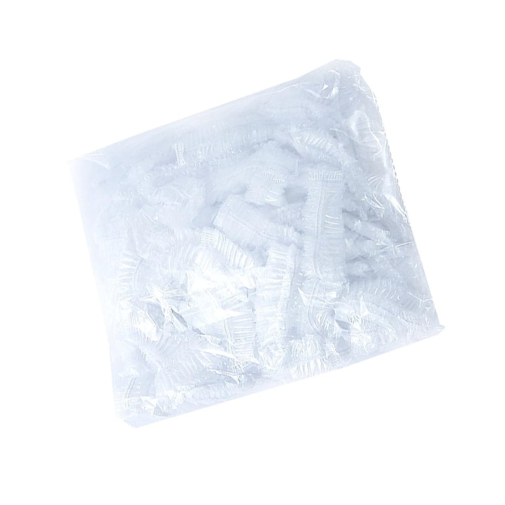 Zerodeko 300PCS Disposable Elastic Food Storage Covers Fridge Food Wrap Films for Fresh-Keeping Stretchable Plastic Wrap Elastic Edging for Kitchen Preservation