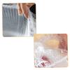 Zerodeko 300PCS Disposable Elastic Food Storage Covers Fridge Food Wrap Films for Fresh-Keeping Stretchable Plastic Wrap Elastic Edging for Kitchen Preservation view 4