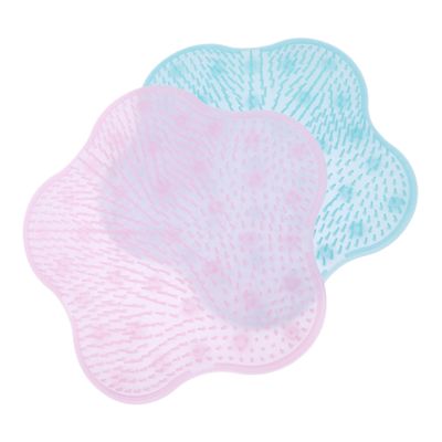 BRIGHTFUFU 2pcs Bathroom Massage Pad Foot Massager Pad Abrasive for Dead Skin Removal