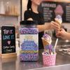 Cotton Candy Crunch 2.5 lb | Dessert Topping & Decoration for Ice Cream, Sundaes, Cakes, Cupcakes, Milkshakes & Frozen Yogurt | Bulk Reusable Bottle | Dasher's Spice & Beans view 3