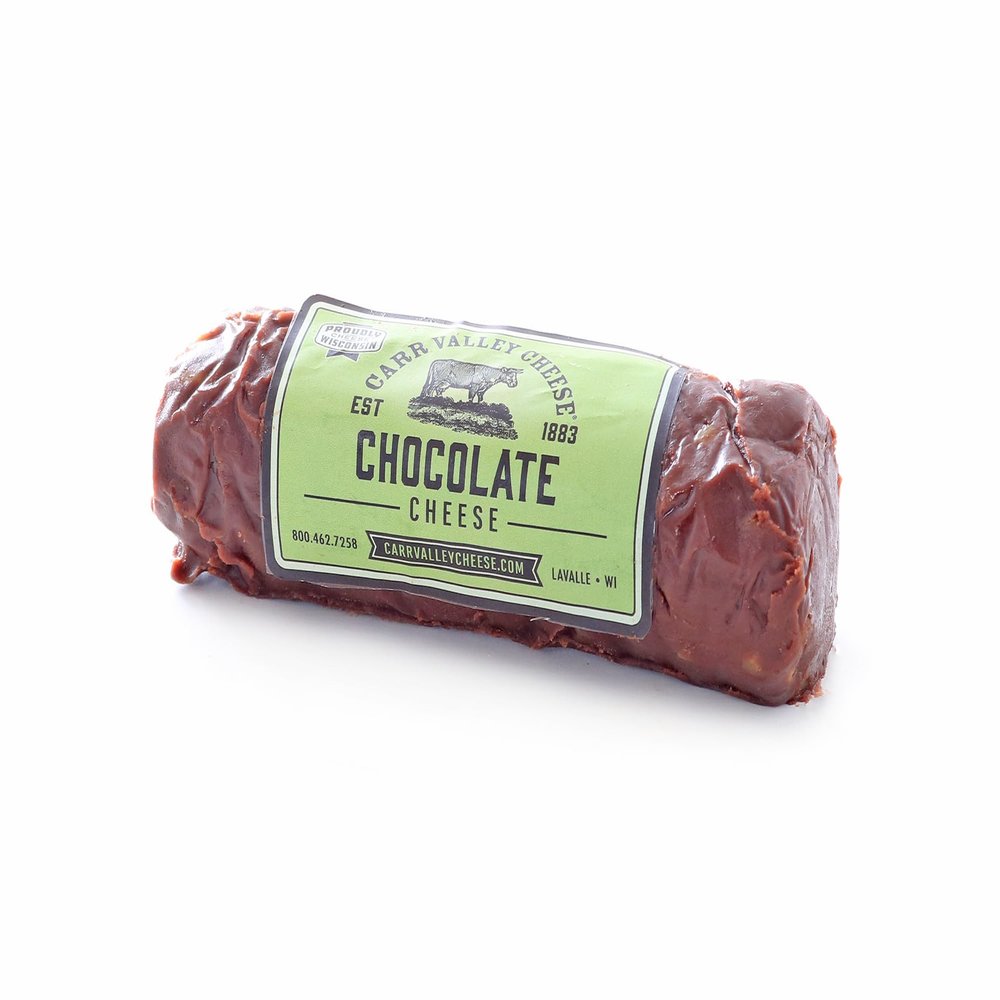 Carr Valley Chocolate Walnut Fudge Cheese Log 3-Pack | (3) 8 oz Logs | Smooth, Creamy & Crunchy Unique Gourmet Treat