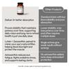 BIGVITA CoCrystal Lutein + | 3-in-1 Eye Support, Fast-Absorbing Lutein, Zeaxanthin & Astaxanthin | Blue Light Defense, Visual Clarity & Eye Fatigue Relief | High Bioavailability Vitamins | 60 Capsules view 4