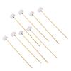 8Pcs Portable Wax Cleaners Non Slip Ear Accessory for Ear Cleaning and Relaxation for Daily Use with Comfortable Plume Design view 1