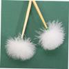 8Pcs Portable Wax Cleaners Non Slip Ear Accessory for Ear Cleaning and Relaxation for Daily Use with Comfortable Plume Design view 4
